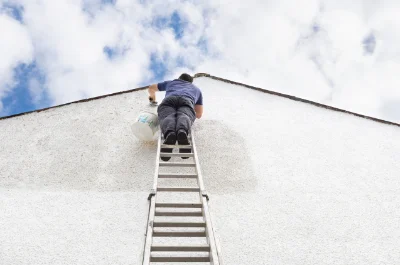 Peinture extérieure à Tourrettes — façades et ravalement